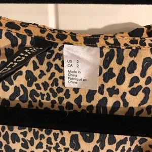 Leopard blouse